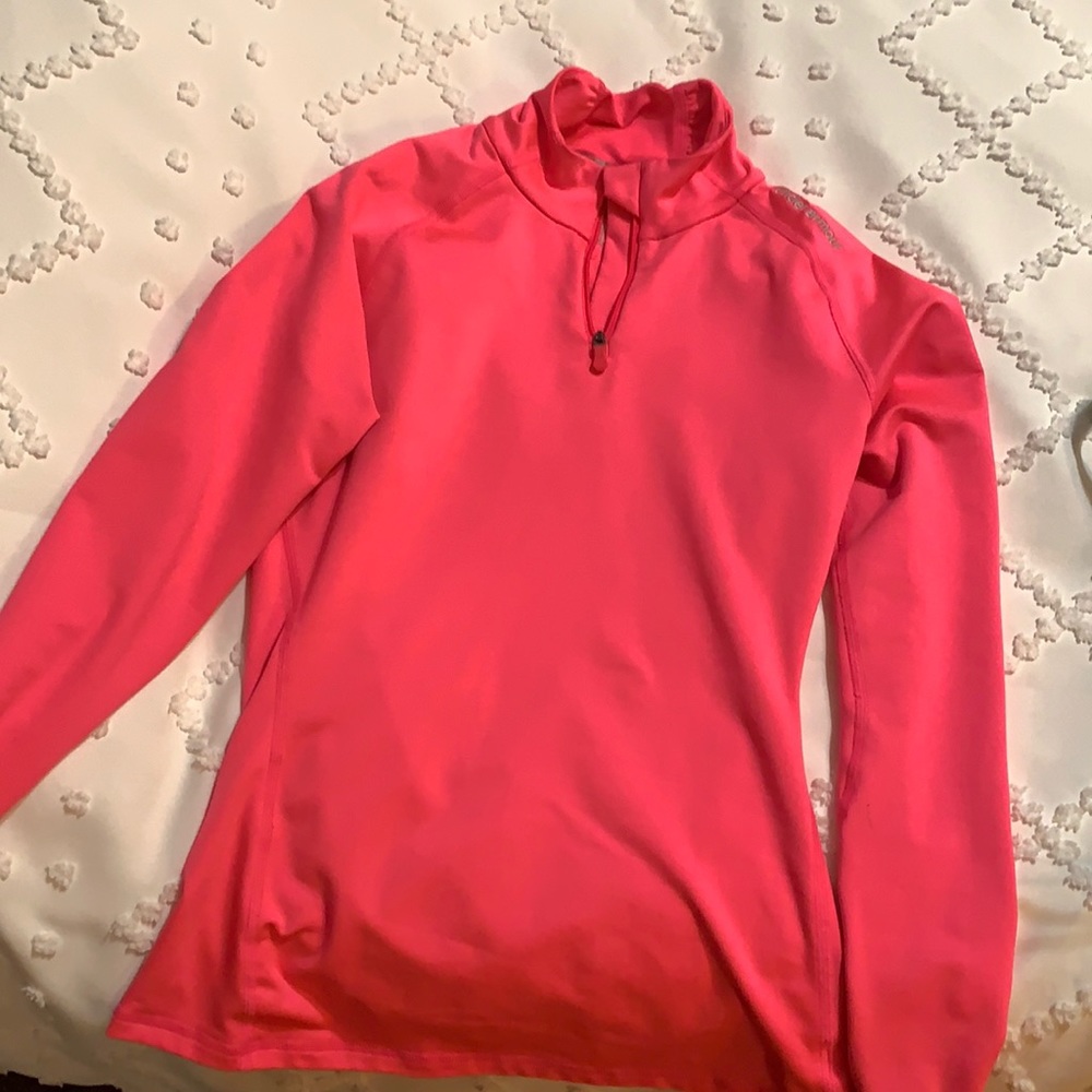 Pink under armour jacket
